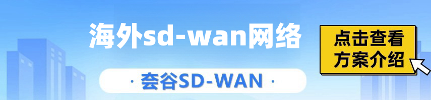 sd-wan跨境专线如何接入