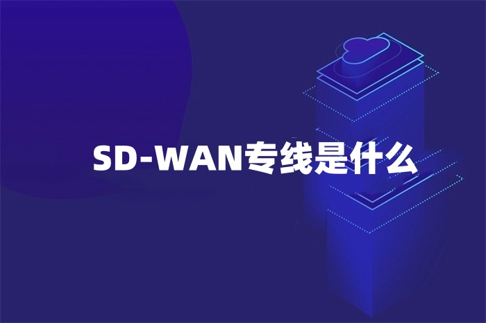 SD-WAN专线是什么