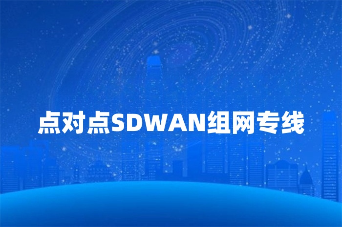 点对点SDWAN组网专线