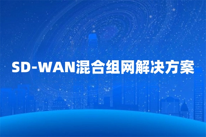 SD-WAN混合组网解决方案