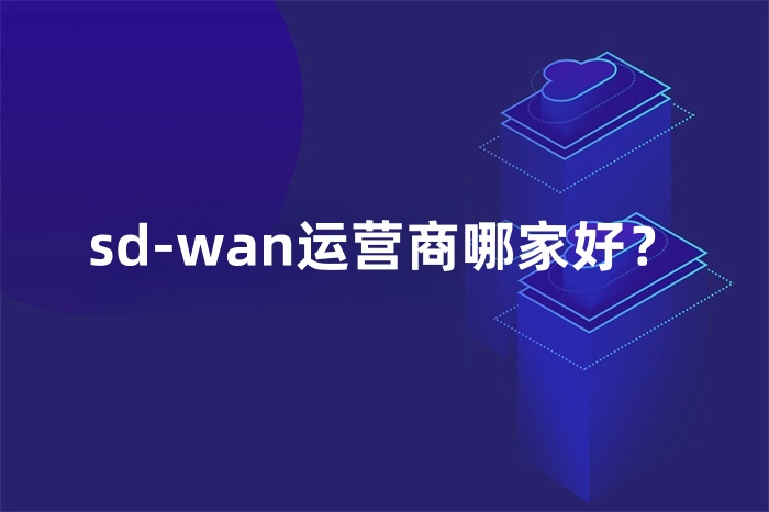 sd-wan运营商哪家好？
