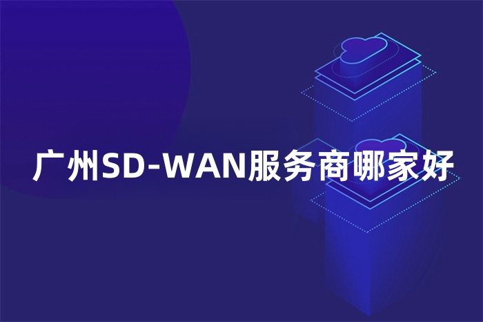 广州SD-WAN服务商哪家好